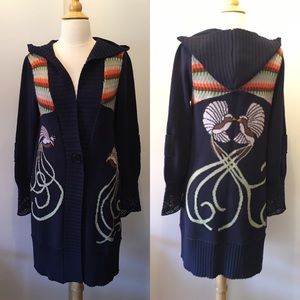 SOLD Lia Molly Anthropologie Sweater Coat